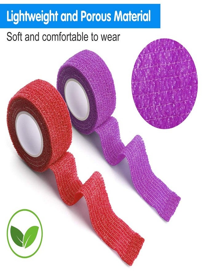 لوتفانسي ضمادات لاصقة ذاتية من لوت فانسي، عبوة من 30 ضمادة، مقاس 1 بوصة × 5 ياردات، ضمادة لاصقة ذاتية اللصق، شريط إسعافات أولية رياضي، ضمادة متماسكة، شريط رياضي، مستلزمات طبية لالتواءات وتورمات الأصابع والكاحلين والمعصمين - Image 3